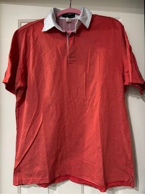 Les Copains Red Polo Shirt Italy - 56 (XL)